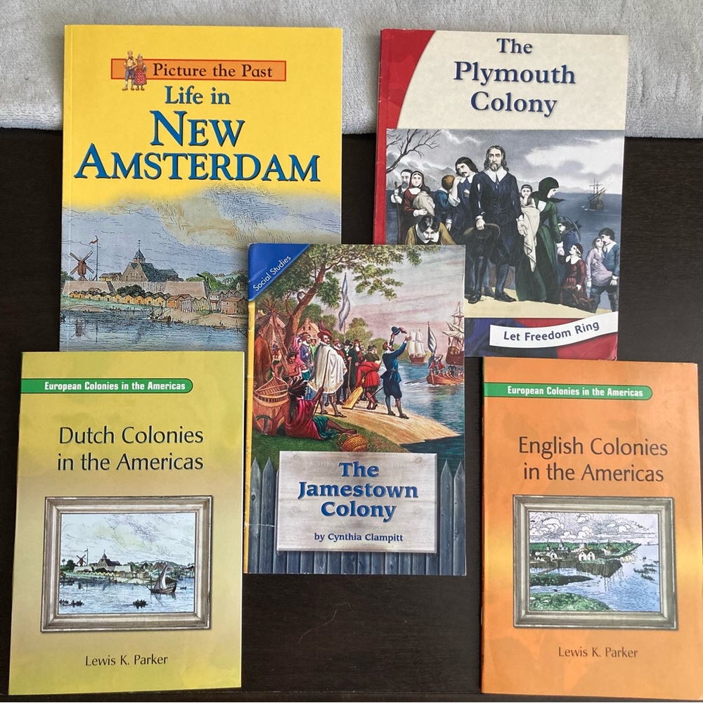 5 Colonial history books 🪶